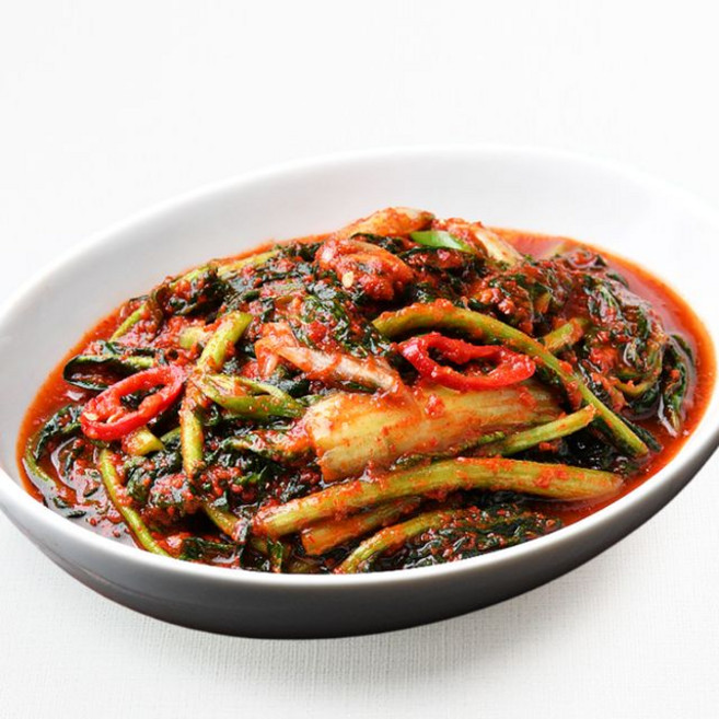 국내산 시원 칼칼한 유미 열무얼갈이김치, 2kg, 1개