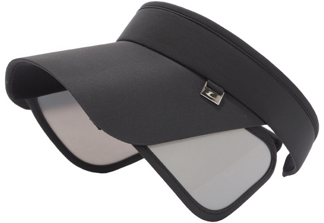 르까프 여성용 슬라이드 썬캡 LE4C108BLK, FREE, 블랙, 1개