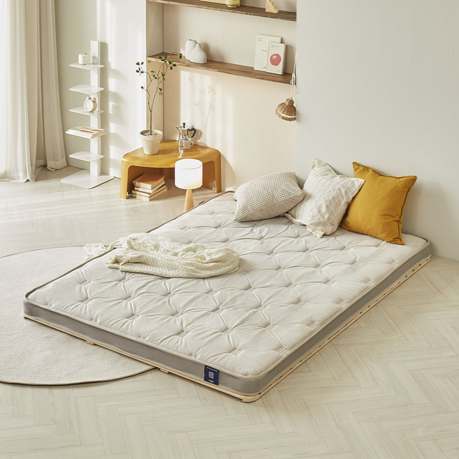 [쿠팡방문설치] 매트리 슬림 독립 포켓스프링 토퍼 매트리스, 10cm, 미디엄