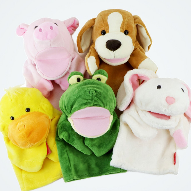 봉제인형 동물 가축 유아교육 역할놀이 인형