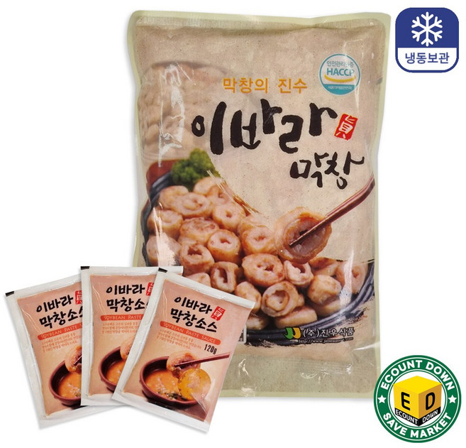 이바라 달구벌 생막창 1kg + 막창소스 (120gx3개), 1개