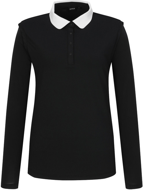 [슈페리어] 여성 냉감 소재 긴팔 티셔츠 블랙 (IW0DKS21539)