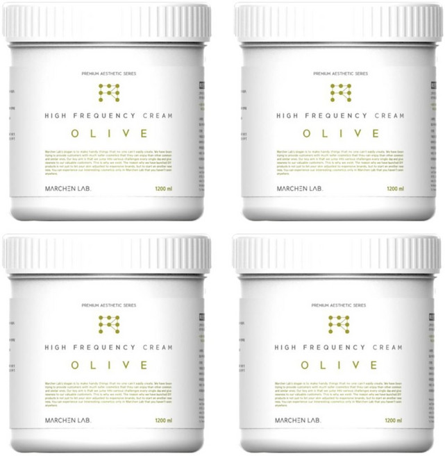 메르헨랩 올리브 고주파크림, 1.2L, 4개