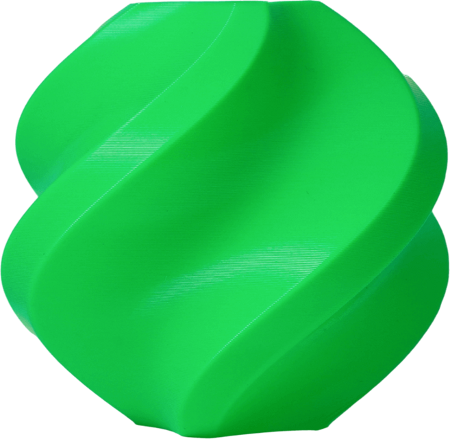 【聚材3D列印-快速出貨】 Bambu PLA Basic 基礎色 高韌性 3D列印線材 拓竹線材, 拓竹綠(含盤), 1個