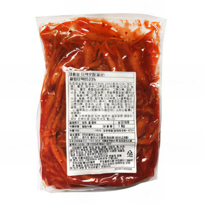 이음 더덕장아찌(고추장), 1개, 1kg