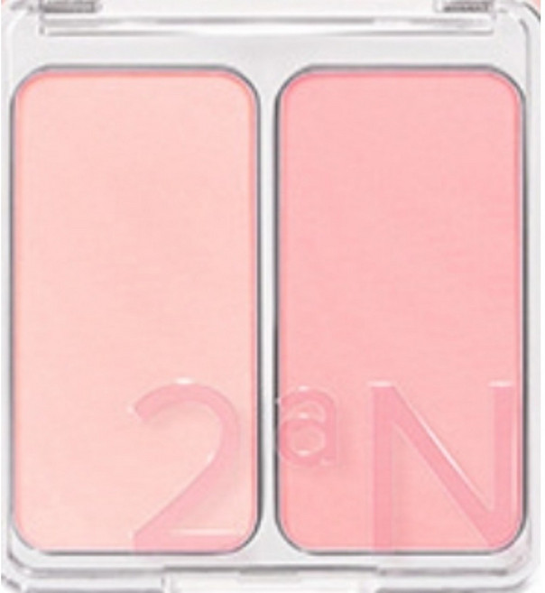 투에이엔 듀얼치크 블러셔 4.4g, 14러브큐피드, 1개