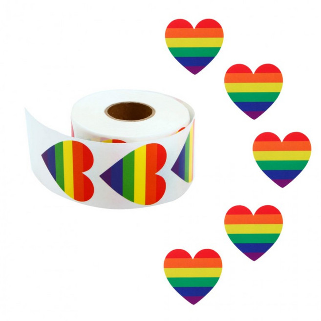 라온스티커 레인보우 스티커, 단품, 1개