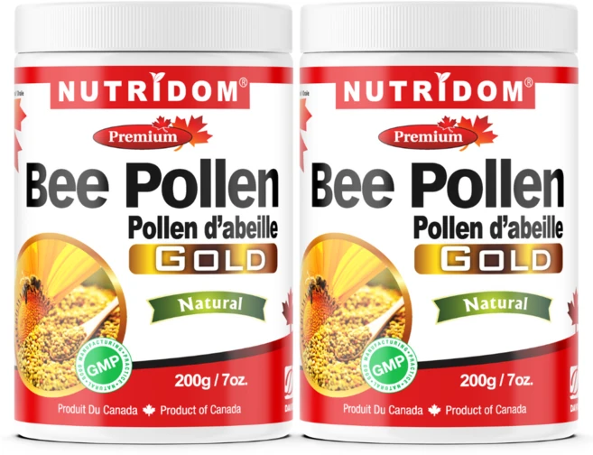 (2병) 캐나다 뉴트리돔 알러지에 좋은 벌화분 꿀벌화분 먹는화분 비폴른 비폴렌 200g, 2개 - 쿠팡