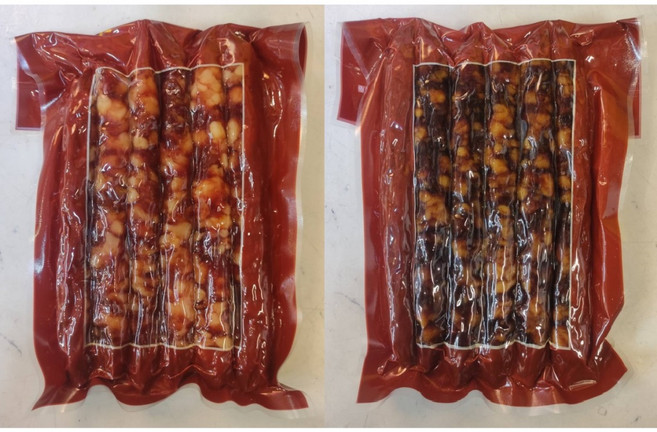 南園食品店 廣式玫瑰臘腸 廣式玫瑰肝腸 (各300g 各6條), 1個