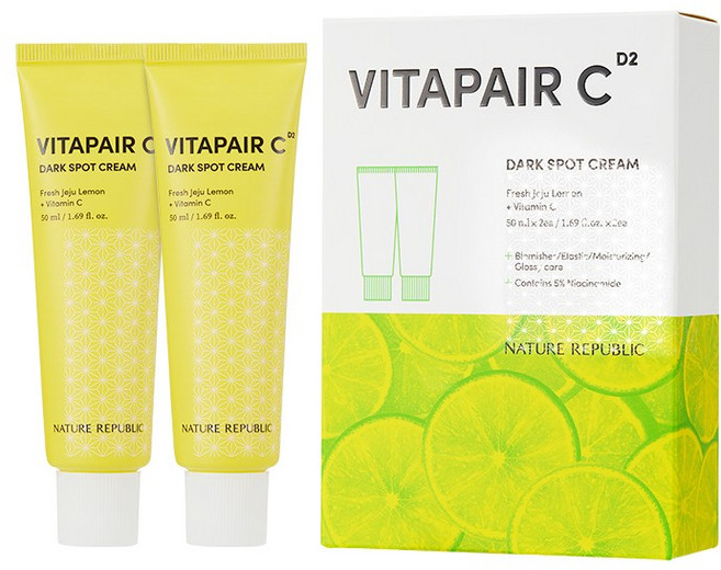 네이처리퍼블릭 비타페어C 잡티 크림 2p, 100ml, 1개