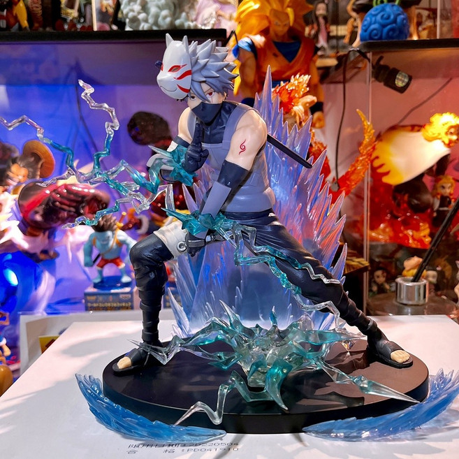 Banpresto 旗木卡卡西公仔 Vibration Stars 系列, 無燈座版(暗部卡卡西版本5),含公仔(附正版原盒), 1個