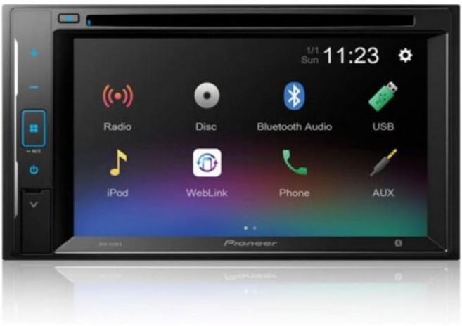 PIONEER PINEER CAR AVH240X DD DVD 블루투스 모바일 비디오, 1개