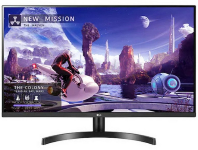 LG 32인치 32QN650 QHD모니터 - 중고 전문가 정밀검증 전원케이블 HDMI케이블 지원, 81.28cm, 32인치 QHD CCTV용