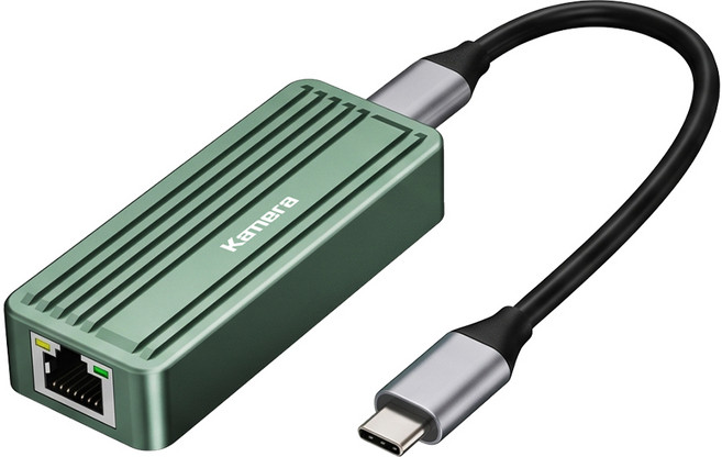 Kamera USB3.2 轉 RJ45 10Gbps 外接網路卡, 1個, KA-CC10G-外接網路卡