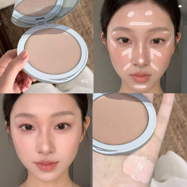 매트 하이라이트크림 톤업 컨투어 코 하이라이트, 1개, 02#핑크화이트