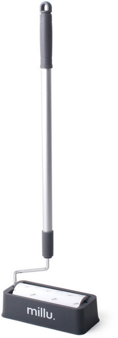 토탈하우스 millu 밀루 테이프크리너 160mm 롱핸들 5631 밀대봉 테이프클리너 테이프롤러, 1개