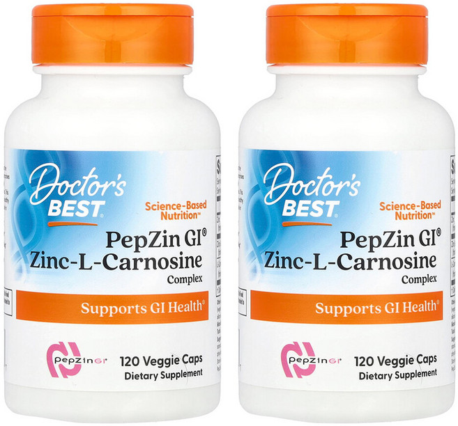 닥터스베스트 아연 L-카르노신 콤플렉스 베지 캡슐, 120정, 2개