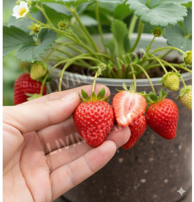 식물재배키트 키우기세트 홈가드닝, 02딸기