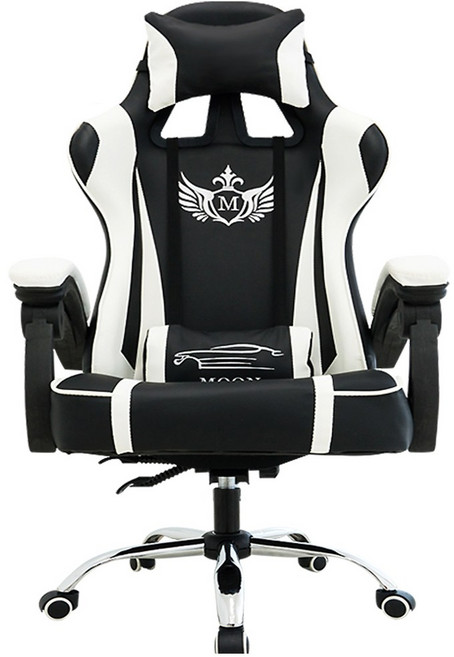 문스타 M1체어 게이밍의자 학생의자 컴퓨터의자 PC방의자 피시방의자, M1체어_W