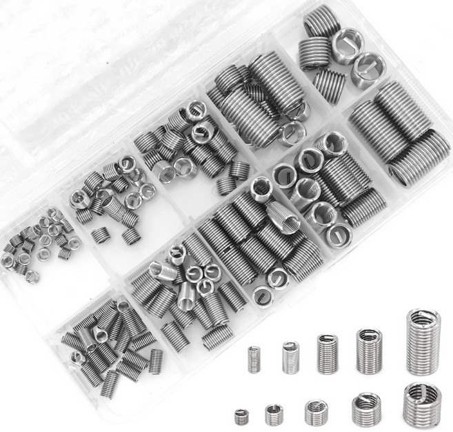 아이베란다 스레드 인서트 손상된 나사산 교체 스텐 키트, 1개