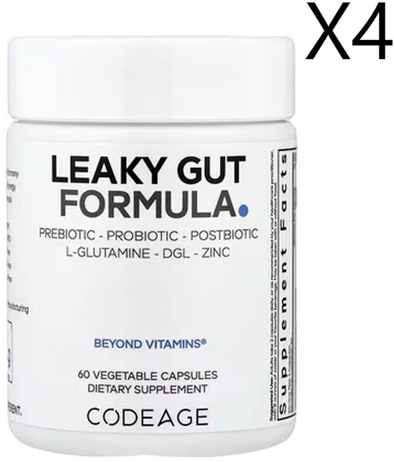 코드에이지 리키 것 포뮬라 60캡슐, 4개, 60정 - 쿠팡