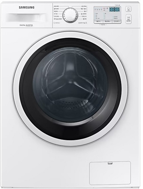 삼성 통버블 일반 세탁기 10kg/16kg, WA10CG5441BW