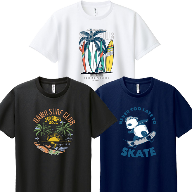 [1+1+1] 꼬마별 서핑 키즈 반팔티 유아 여아 남아 아동 주니어 옷 기능성 쿨론 반팔 티셔츠 여름 라운드 아동용