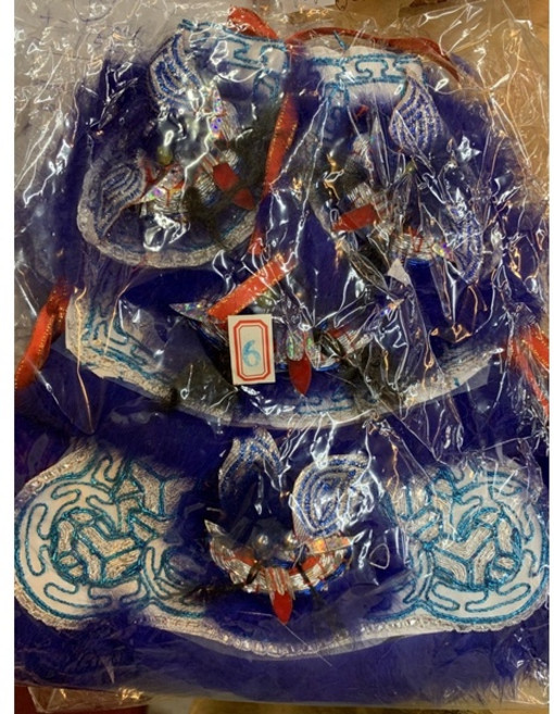 金龍佛具 太子戰甲/元帥 太子爺 中壇元帥 三太子 齊天大聖 太子元帥/太子衣服 戰袍 神明衣, 1個, 8寸長-8寸8神明穿