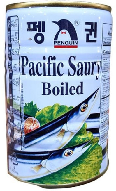 펭귄 꽁치캔400G 1(PC) 54132 EA, 1, 400g