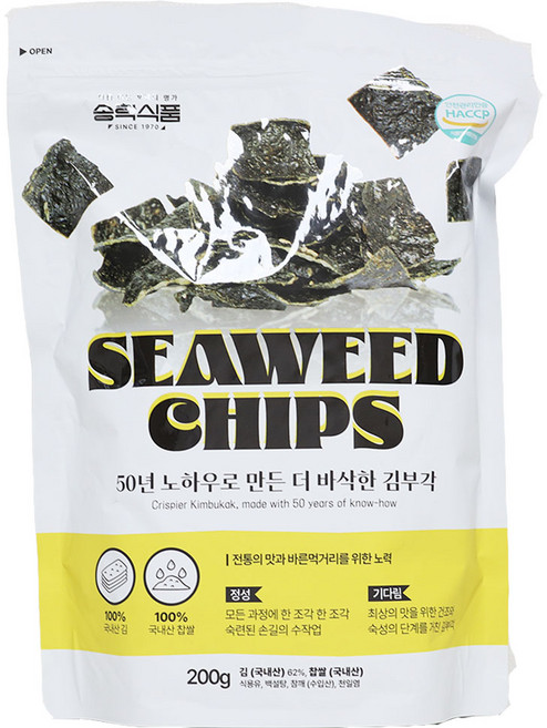 [환씨푸드]송학 김부각 200g, 송학 김부각 200g, 1개