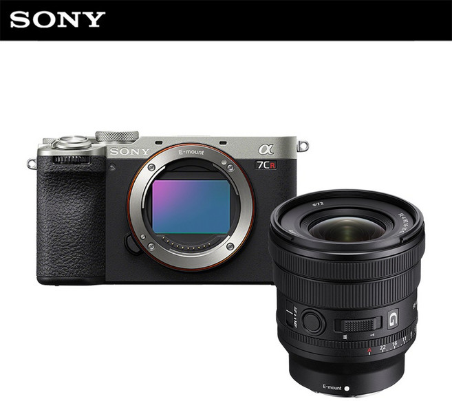 소니 공식대리점 카메라 A7CR BODY 실버 + SEL1635GM2 패키지 풀프레임 컴팩트 알파, 단품
