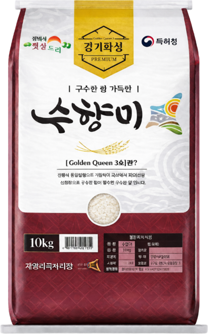 특등급 수향미 2025년 햅쌀 골든퀸 3호 5 10kg, 1개