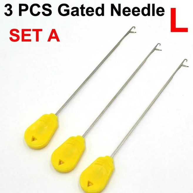 잉어 낚시 도구 장비 미끼 바늘 스레딩 키트 보일리 피스, 1개, 3. 3PCS-Set A