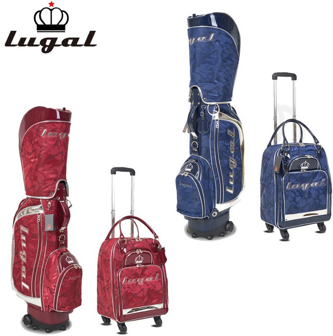 루갈 경량 바퀴형 캐디백 보스턴백 세트 남성용 여성용 커플 국내 생산 TK, 네이비