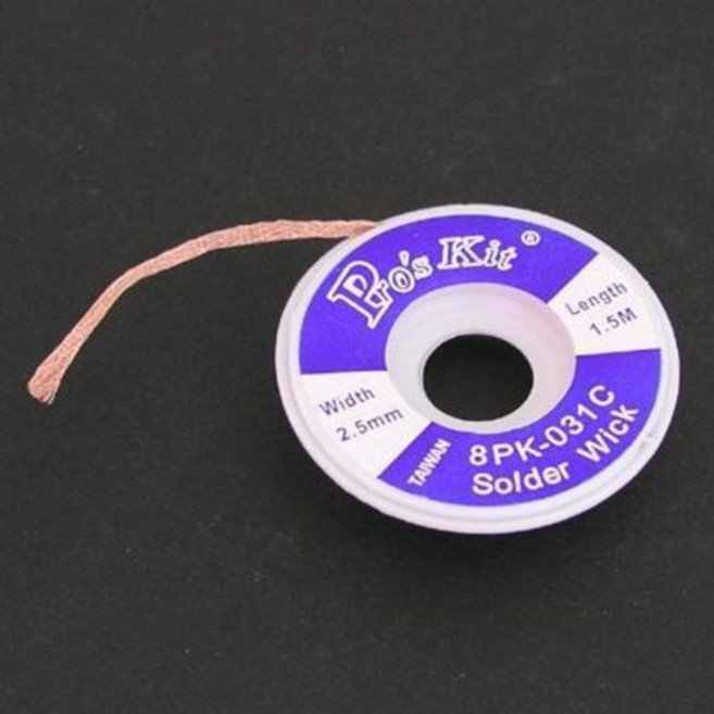 Prokit 납 흡입 테이프 1.5m, 1개, T8366