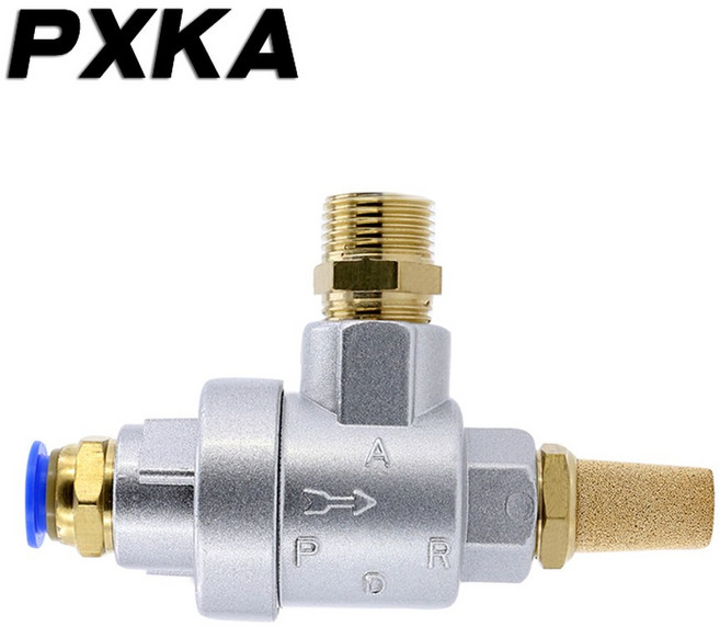 공압 배기 XQ171000 XQ170600 밸브 XQ171500 실린더 블리드, XQ170600 8mm Joint, 1개