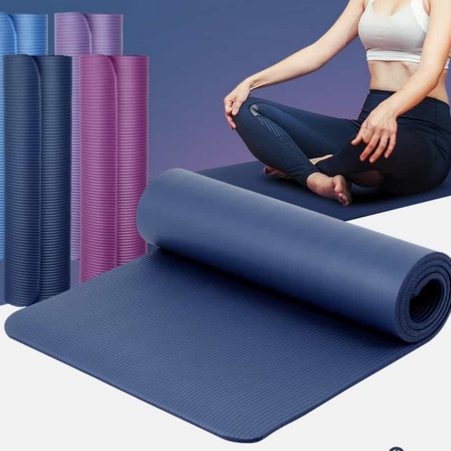 잘팔아 10mm 요가매트 필라테스매트, 다크네이비