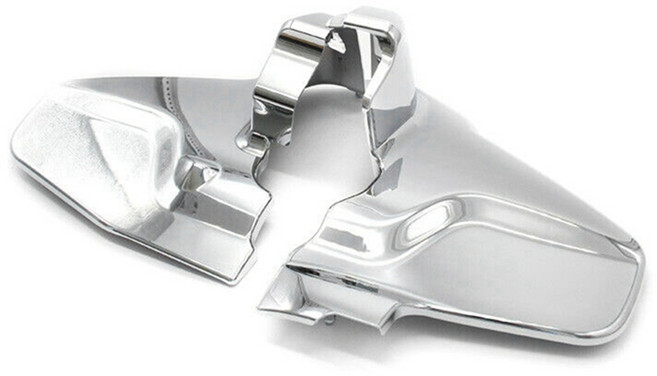 크롬 ABS 오토바이 엔진 사이드 커버 모토 보호 케이스 부품 액세서리 혼다 골드윙 GL1800 2001-2011 1, 1개