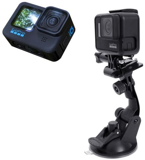 고프로 10 호환 액션캠 자동차 유리 석션컵 흡착 거치대 마운트 GOPRO10, 본상품