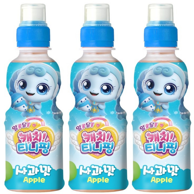 캐치! 티니핑 사과맛, 12개, 200ml