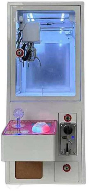 미니 인형뽑기 기계 소형 크레인 게임기 토이 기계, 1개, A형 화이트