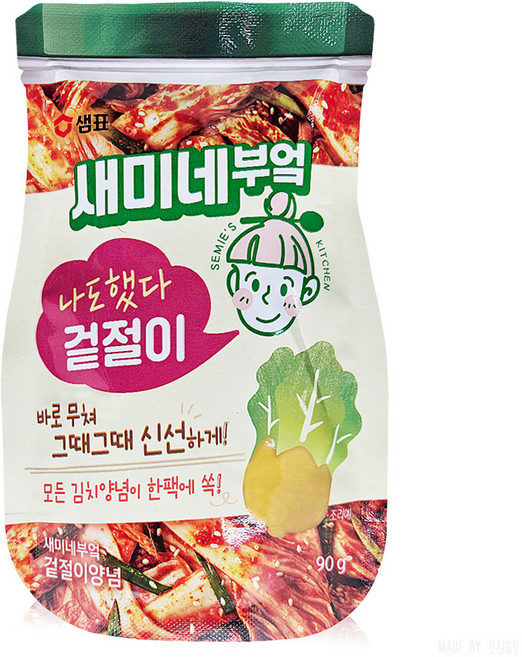 새미네부엌 겉절이 양념, 90g, 3개