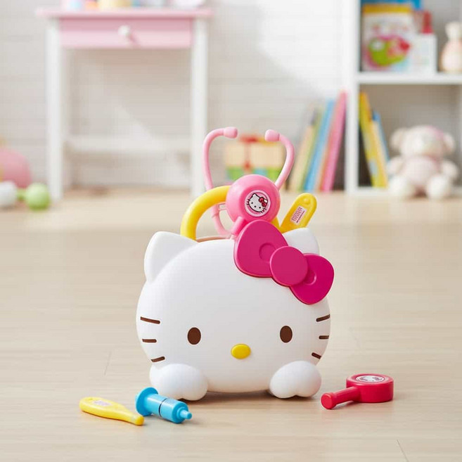 제나디자인 헬로키티 병원가방 병원놀이