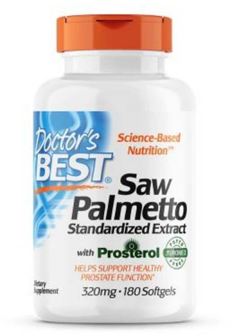 [Doctor's Best] 닥터스 베스트 쏘팔메토 스탠다즈 추출물 위드 프로스테롤 320 mg 180 소프트젤, [Doctor's Best] 닥터스 베스트 쏘팔메토 스, 1개, 180정 - 쿠팡
