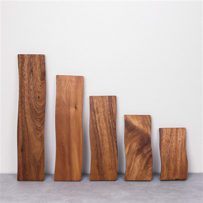 아카시아 플레이팅 도마 빵 트레이 원목 omg 신사각 보드 소 DS-9077, 웨이브도마1호 DS-9053 (208484), 1개