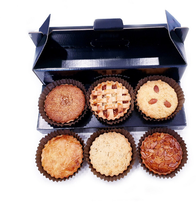 너츠앤파이 미니파이6종/영양바3종12입 선물세트, 미니파이6종세트, 6개, 120g