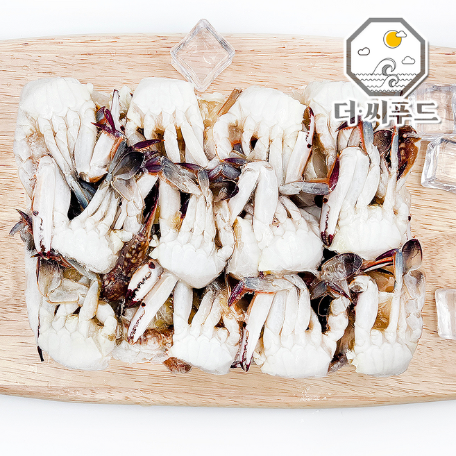 냉동 절단꽃게 S 냉동게 손질 꽃게 찜 게장 해물탕, 450g(S), 1개