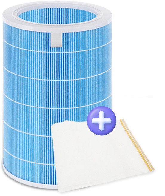 메가필터 샤오미 공기청정기 블루호환필터 미에어 3H AC-M10-SC, 단품, 1개