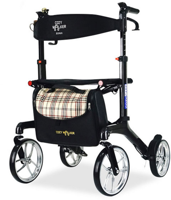 Cozycare 카본 로얄파인더 기능성 성인용보행기, 1개