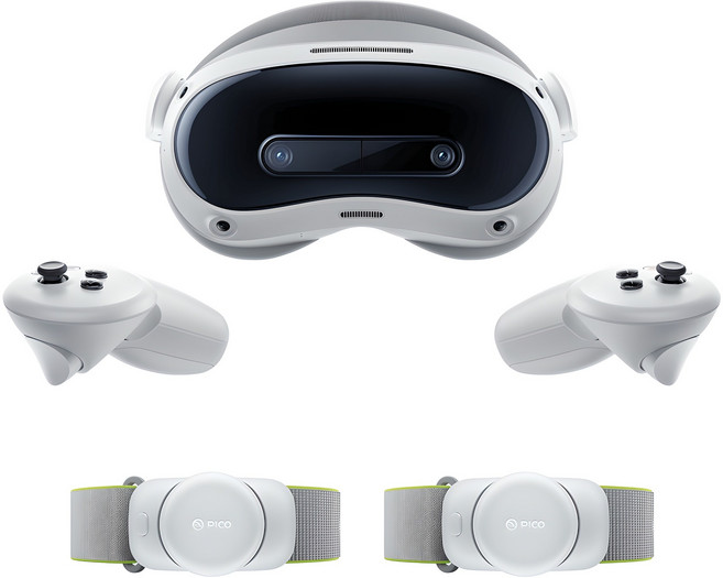 Pico 4 울트라 MRVR 헤드셋 12GB+256GB + 피코 모션 트래커, 1세트